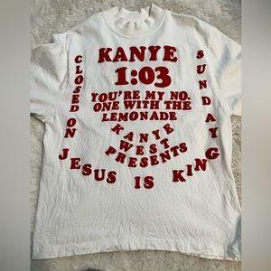 Kanye West limited edition tee